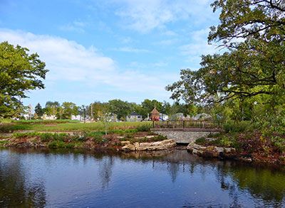 Cottageville Park View of Creek